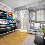 Luxury 1 Bed Flat With Parking 11K - Top Rated - Netflix - Wifi - 70 Inch Smart Tv - Birmingham City Centre - Tv In Bedroom - Top Rated